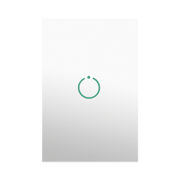 [MHS511] (ZWAVE) Interruptor On/Off panel táctil touch inalámbrico Zwave Plus 1 boton. Compatible con Hubitat HC8, Álula  M2M, otro | MHS511
