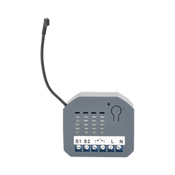 [MHS220] (ZWAVE) Micro modulo On/Off , para 1 circuito, doble control | MHS220