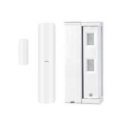[FTN-R-W-HKV] Sensor de Movimiento / Tipo Cortina / Ajuste de detección 2m o 5m / 100% Exterior / Inalámbrico / Incluye transmisor DS-PDMC-EG2-WB(B) para paneles AXPRO/ Proteja fachadas, puertas, ventanas, balcones y mas! | FTN-R-W-HKV