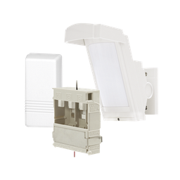 [HX40-RAM-WH] Detector de Movimiento PIR Antimascara / 100% Exterior /  Inalámbrico / Hasta 12 metros a 85°; de cobertura/ Instalación a 3 metros / Incluye transmisor 5816 para paneles Honeywell | HX40-RAM-WH