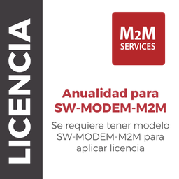 [VOUCHER-SW-MODEM] Servicio por un Año Extra para SW-MODEM-M2M | VOUCHER-SW-MODEM
