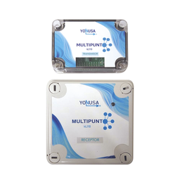 [KL110] KIT Transmisor / Receptor Inalámbrico para KLT110 / 1 KM Linea de Vista / Multi-Punto Soporta 10 Equipos | KL110