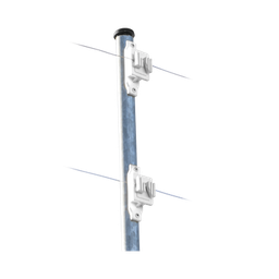 [SFPASOW] Aislador de Paso Blanco reforzado para cercos eléctricos, resistente al clima extremoso | SFPASOW