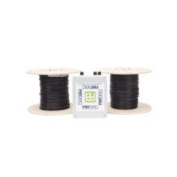[MIC2Z1000V2] MICALERT Cable Sensor para Paredes, Rejas Rigidas o barandales / 2 zonas de 305 metros / 610 Metros de Protección Total/Tarjeta LPU400/Calibración via software | MIC2Z1000V2