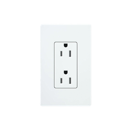 [CAR15WH] Tomacorriente receptáculo convencional  120V, 15A, color blanco. | CAR15WH