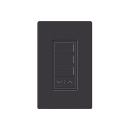 [RRSTHN3RLMN] (RadioRa3) Botonera Sunnata Negro 3 escenas y 2 botones subir/bajar para Radio RA3, programe escenas diferentes en cada botón. | RRSTHN3RLMN