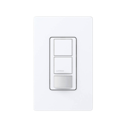 [MSOPS6DDVWH] (XCT) Apagador doble con sensor de presencia, ideal para salas de entretenimiento, conferencia, etc. | MSOPS6DDVWH