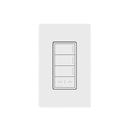 [RRSTHN3RLWH] (RadioRa3) Botonera Sunnata Blanco 3 escenas y 2 botones subir/bajar para Radio RA3, programe escenas diferentes en cada botón. | RRSTHN3RLWH