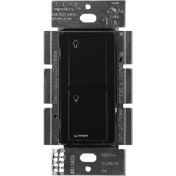 [PD5WSDVBL] (Caseta Wireless) Interruptor Inteligente On/Off, No requiere cable neutro. 5A / 110-277V | PD5WSDVBL