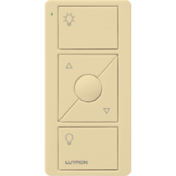 [PJ23BRLGIVL01] Control remoto PICO 3 botones encender/apagar, subir/bajar intensidad, color blanco, complemente con un atenuador Caseta, RA2, RadioRa2. | PJ23BRLGIVL01