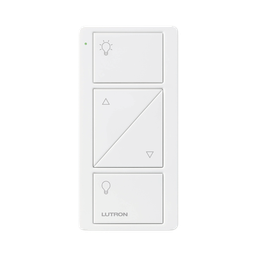 [PJ22BRLGWHL01] Control remoto PICO 3 botones encender/apagar, subir/bajar intensidad, color blanco, complemente con un atenuador Caseta, RA2, RadioRa2. | PJ22BRLGWHL01