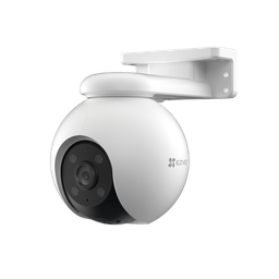 [CS-H8-3K] PT WiFi / (3K) 5MP / Visión 360° / Detección humana / Detección de Vehiculo / Audio de Dos Vías / Sirena / Luz Parpadeante / Colores en Oscuridad / Micro SD / Presets / Autoseguimiento / Exterior | CS-H8-3K