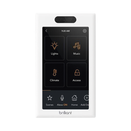 [BHA120USWH1C] Control de iluminación touch desde su pantalla en pared | BHA120USWH1C