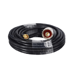 [NX9775/C10] Cable Coaxial 10 Metros / Baja Pérdida / Diámetro 5 mm / Impedancia 50 Ω / Apantallamiento >90dB / Operación 5-3000 MHz / Conectores N y SMA Macho / Compatible NX9775 NX9776 NX9783 | NX9775/C10