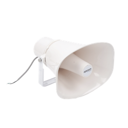 [SF-720A] Altavoz para Exterior | Tipo Trompeta | 15-30W | 70/100V | IP66 | Material ABS | Bracket de Metal | SF-720A
