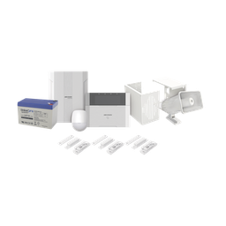 [DS-PHA64-LP/PLUS] KIT Panel de Alarma AX HYBRID PRO / 1 Panel Híbrido / 1 Monitor LCD / 2 PIR / 3 Contactos Magnéticos / 1 Sirena / 1 Gabinete para Sirena / 1 Batería 12 vcc 7 Amp | DS-PHA64-LP/PLUS