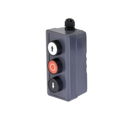 [XBS-SW-01] Botonera Triple de USO RUDO Para Barreras Vehiculares, Operadores Corredizos y Abatibles. | XBS-SW-01