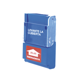 [904PB] Estación manual de Emergencia / Policarbonato Alta Resistencia / 2 Años Garantia | 904PB