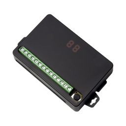 [SK-910RD4] Receptor RF de 4 Canales / Alcance Hasta 80 Metros / Pulso Temporizado 0.5-99 Segundos o 1-99 Minutos | SK-910RD4