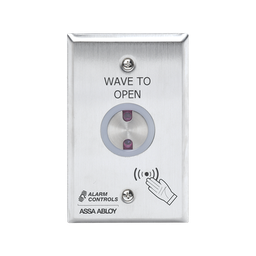 [NTS-1] Botón Sin Contacto para Salida NO,NC/ Temporizador/ Placa de Acero Inoxidable/ Intemperie | NTS-1