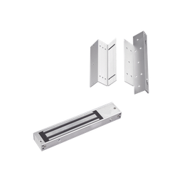 [MAG600NLEDK] Kit para control de acceso incluye Chapa magnética de 600Lbs / Montajes L y Z | MAG600NLEDK