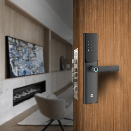 [MX83425] Cerradura Digital JULIUS / Sensor de Huella con Inteligencia Artificial / Registro de 100 Huellas y 100 Códigos / Bloqueo Automático / Modo Niños / IP54 / Incluye 2 Llaves de Alta Seguridad y 4 Tarjetas MIFARE | MX83425