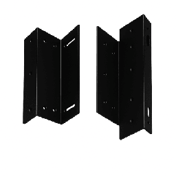 [BZL600NB] Montaje para MAG600NLEDB tipo Z y L color negro | BZL600NB
