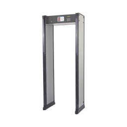 [INTELL-26-ZIR] Arco Detector de Metales de 6 Zonas con Anclaje para Fijarse al Piso. Incluye Sensor IR para evitar falsas Alarmas / Certificado por la Administración Federal de Aviación de EE. UU. (FAA) | INTELL-26-ZIR