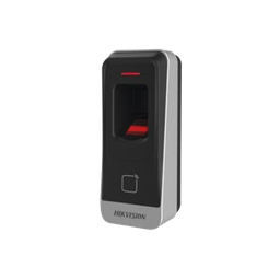 [DS-K1201A-EF] Lector esclavo PROX EM IP65 / Huella Digital / Lector de Tarjetas de Proximidad / RS-485 / Interior y Exterior / Requiere Panel de Control de Acceso DS-K26 Series y DS-K27 | DS-K1201A-EF