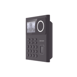 [DS-K1T320MFWX-B/S] Terminal Min Moe WiFi con Batería de Respaldo / Administrable por Smartphone o Nube /  Acceso y Asistencia /  Huella, Facial y Tarjetas MIFARE /  500 rostros y 1,000 Huellas y Tarjetas / Detección de Cubrebocas / HikConnect / HIK-IA | DS-K1T320MFWX-B/S