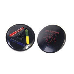 [T051AM] Tag  AM con Tinta para Ropa /Si se viola el sello, la Ropa quedará Marcada con Tinta! / Paq. 100 pzs | T051AM