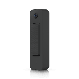 [UVC-DOORBELL-LITE-B] UVC Doorbell Lite – Videoportero Compacto 5 MP PoE con Visión Nocturna IR, Audio Bidireccional y Diseño Resistente al Clima, Color Negro | UVC-DOORBELL-LITE-B