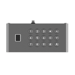 [DS-KDM9633-FKP] Módulo de Teclado y Huella Digital para Frente de Calle IP DS-KD9633-WBE6/ Conexión USB-C / 15 Botones / IP65 / IK07 | DS-KDM9633-FKP