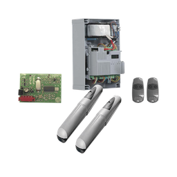 [KIT-AXO-3024] Kit de operadores AXO 3024 Para puertas Abatibles de hasta 3 Metros y 500 Kg de peso por hoja | KIT-AXO-3024
