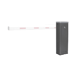 [XBS-5003-L] Barrera Vehicular Izquierda / Soporta Brazo de Hasta 5.5 m / Final de Carrera Ajustable por Programación / Movimiento Fluido / Diseño Elegante Color Gris / Con Corona Led Semaforizada | XBS-5003-L