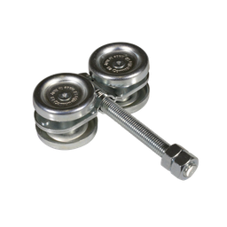 [1991-8125] ECO KIT 4C - M / Kit de Carretillas de Cuatro Ruedas / Carga Soportada de 150 lbs / Incluye Dos Carretillas Para Puertas Colgantes | 1991-8125