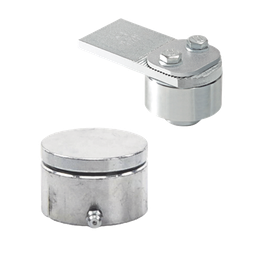 [1080-0415-001] 85M + 87M / Kit de Bivelo y Tejuelo Medianos Para Puertas de Hasta 450 Kg | 1080-0415-001