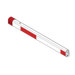 [1601-555] Brazo Octagonal de Aluminio de 4.2 metros / Compatible con Iluminación Rojo-Verde (No incluida) | 1601-555