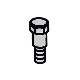 [7182155] PERNO DE BISAGRA CON JUNTA PARA BARRERA FAAC 620/640 | 7182155