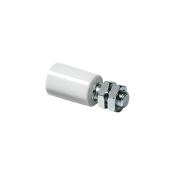 [1130-1005-001] 230 - Rodillo de Nylon 25 MM  / Cuerpo de Acero Galvanizado | 1130-1005-001