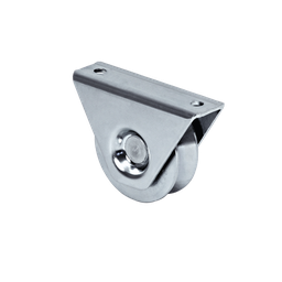 [1150-9020-001] (325V-80) Rueda de 8 cm / Con Capacidad Para Puertas de Hasta 200 Kg / Para Montaje en Superficie / Canal Tipo "V" | 1150-9020-001