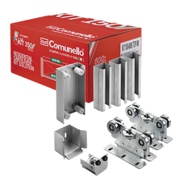 [19912324] KIT para puertas autoportantes de hasta 3 m y 600 kg con rodillos de nylon | 19912324