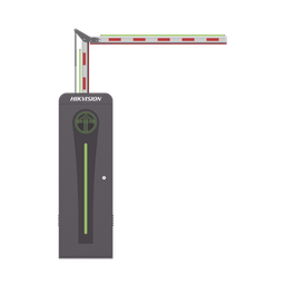 [KT-320-ART(3MR)] Barrera Vehicular con Brazo Articulado Iluminado Led 3 mts INCLUIDO (1.5 + 1.5) / Derecha / Alto Desempeño / Brushless / Semáforo Rojo-Verde en Gabinete / Incluye 2 Controles Remotos | KT-320-ART(3MR)