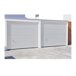 [SEC-GAR108] Sección para puerta de Garage / Lisa / Color blanco / Para GARAGE108 / Estilo Americana. | SEC-GAR108