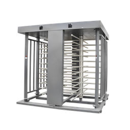 [XT-200-CS] Torniquete Doble / Cuerpo Completo / Interior/Exterior / 100% Acero con Pintura Gris / EJE CENTRAL de Acero Inoxidable / Acabado de Lujo / Alto Tráfico | XT-200-CS