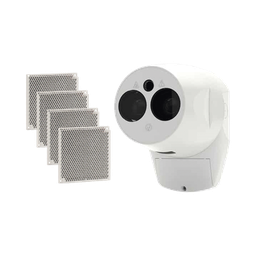 [H6011-120] Detector Lineal De Humo Motorizado, Alcance Hasta 120m, Alineación Automatica, Por Haz Reflejado, Convencional, Compatible Con Todos Los Paneles De Detección De Incendio (0200-11650) | H6011-120