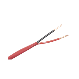 [LP218-FIRE] Alambre de Alarma contra Incendios - Bobina de 305 Metros (1000 Pies): 2 x 18 AWG, Rojo, Tipo FPLR, (UL) FT4, Ideal para Sistemas de Detección y Evacuación de Incendios | LP218-FIRE