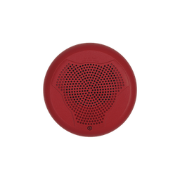 [SPC-RL] Bocina para Montaje en Techo, Color Rojo, Nuevo Diseño Moderno y Elegante y Menor Consumo de Corriente | SPC-RL