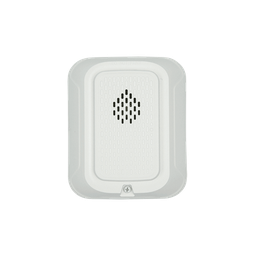 [HW-L] Sirena para Montaje en Pared, 12 a 24 Vcc, Color Blanco, Nuevo Diseño Moderno y Elegante y Menor Consumo de Corriente | HW-L