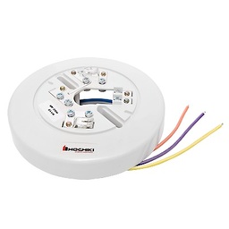[HSC-4R] Base Para Detector Convencional Con Relevador, 6 ", 4 Hilos, 24 Vcd (0300-02030) | HSC-4R
